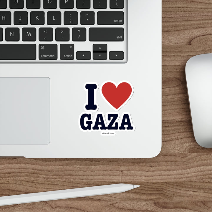 I HEART GAZA Sticker