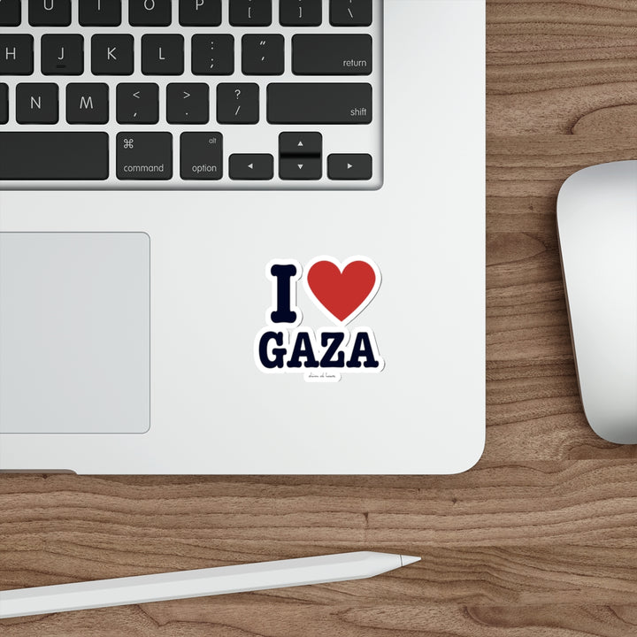 I HEART GAZA Sticker