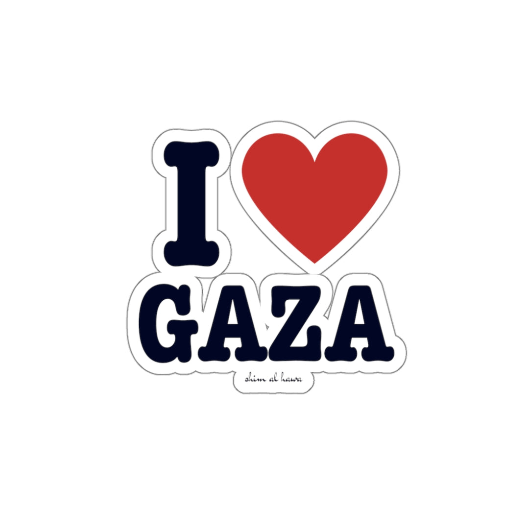 I HEART GAZA Sticker