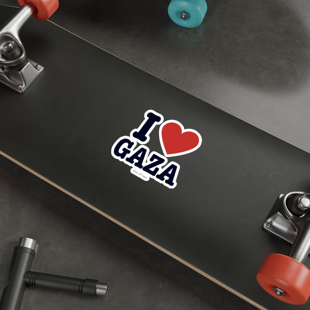 I HEART GAZA Sticker