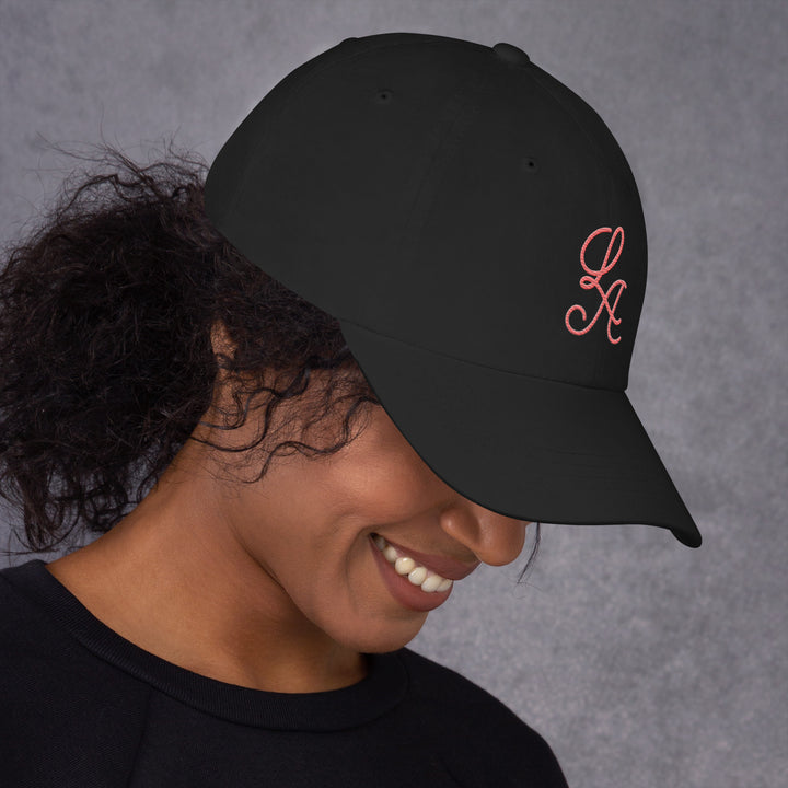 Pink LA Dad Hat