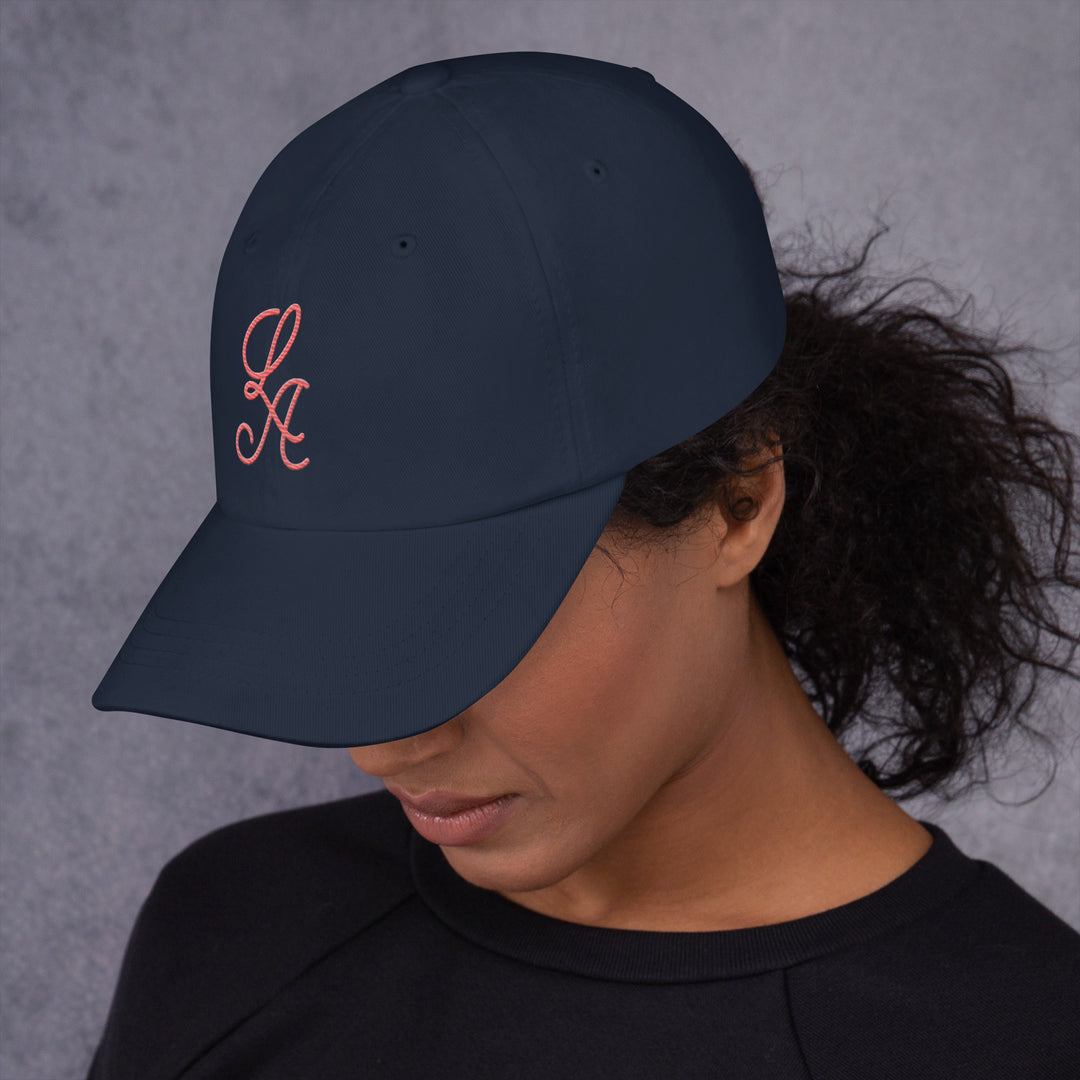 Pink LA Dad Hat